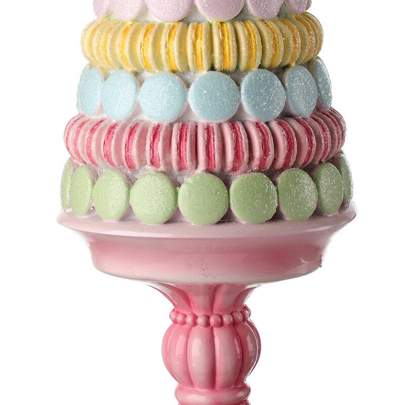 Shops ❣️NEW 2022❣️ADORABLE, PASTEL, MACAROON TREE ON GREEN/W GOLD PEDESTAL❣️